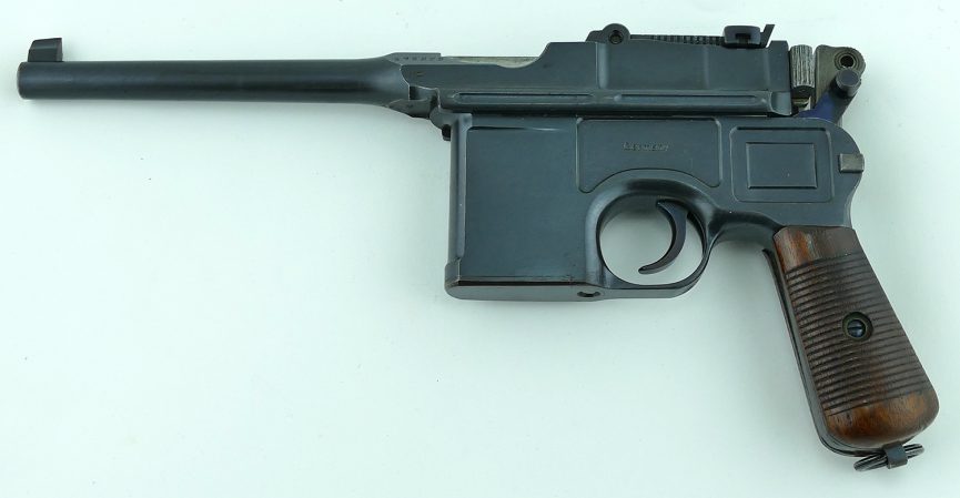 Mauser C/96 Broomhandle Long Barrel Bolo Pistol