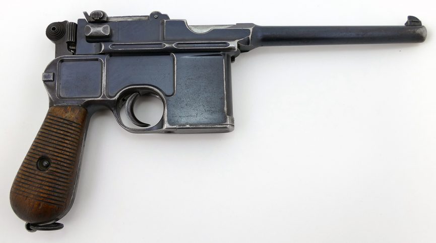 Mauser C96 Broomhandle Pistols Used In The Mexican Revolution Circa 1897 1900 Parker Gun Store 8559