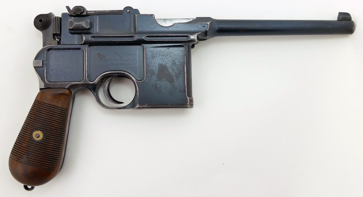 Mauser C96 Broomhandle Pistols Used In The Mexican Revolution Circa 1897 1900 Parker Gun Store 4254